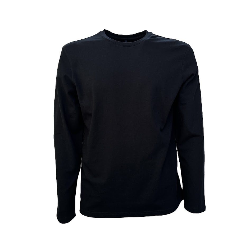T-shirt cotone manica lunga uomo
