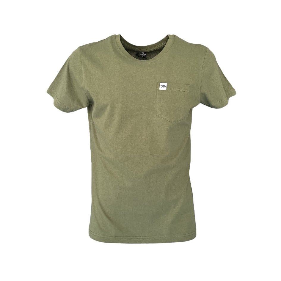 T-shirt cotone taschino maglia uomo