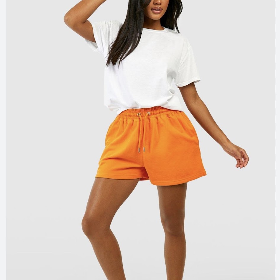 Shorts svasato in cotone bermuda donna
