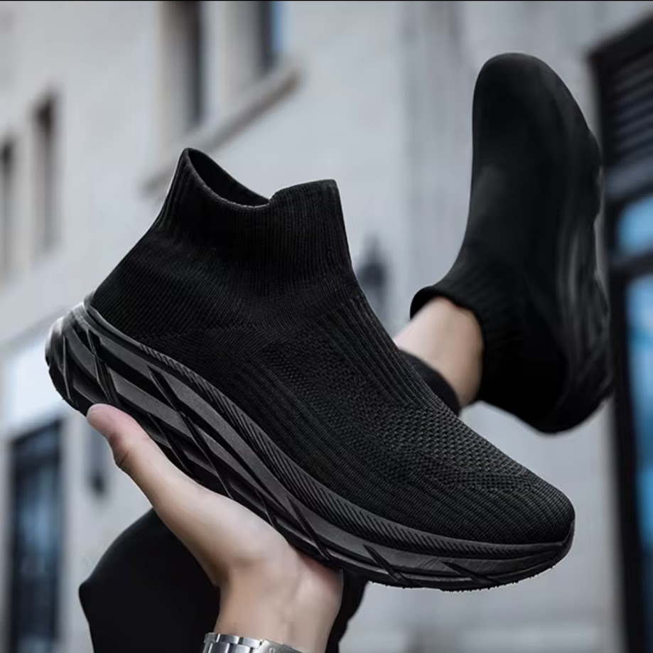Sneakers in maglia plat uomo
