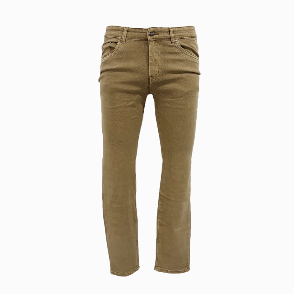 Jeans slim colorato pantalone uomo