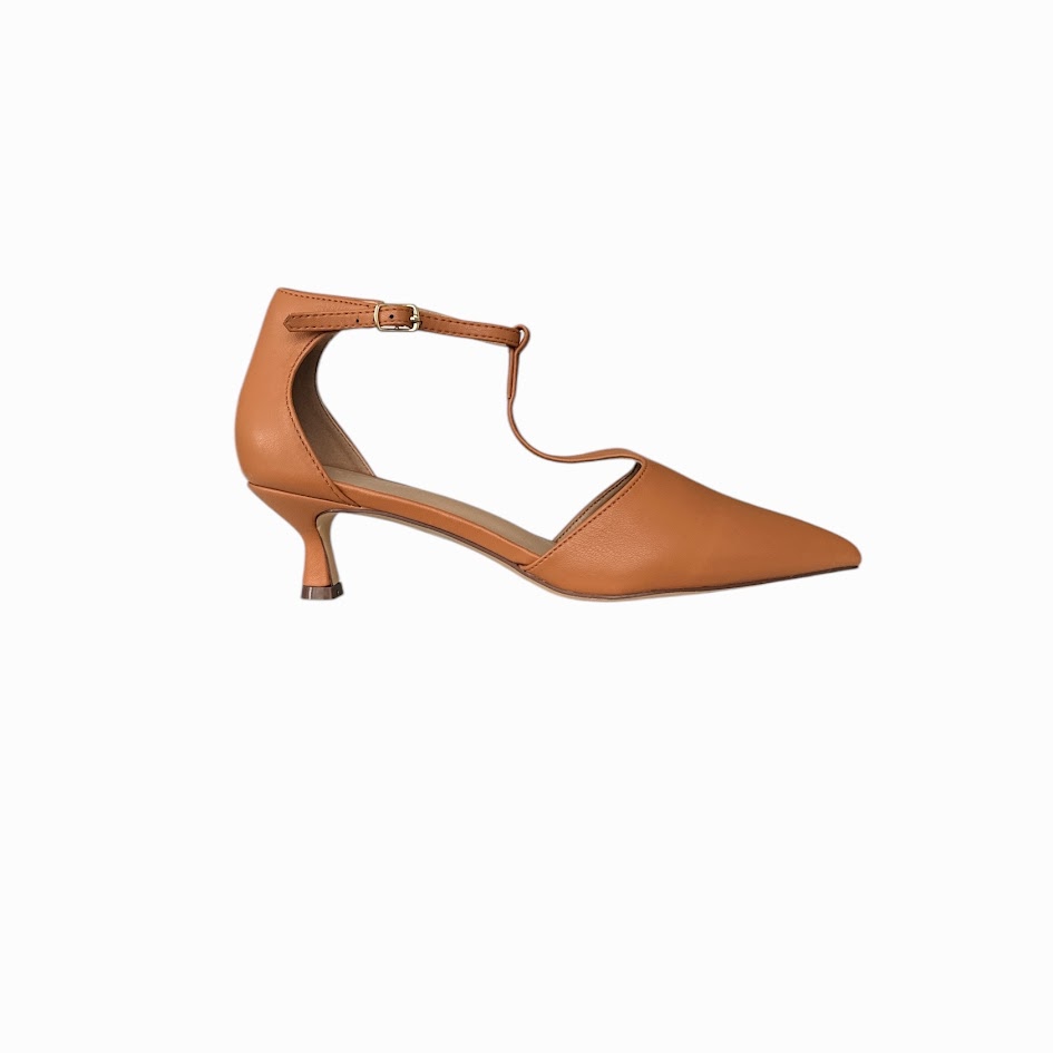 Décolleté modello zara tacco basso donna