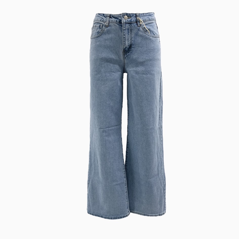 Jean Ragusa Jeans chiaro curvy palazzo elasticizzato donna – Distefano ...