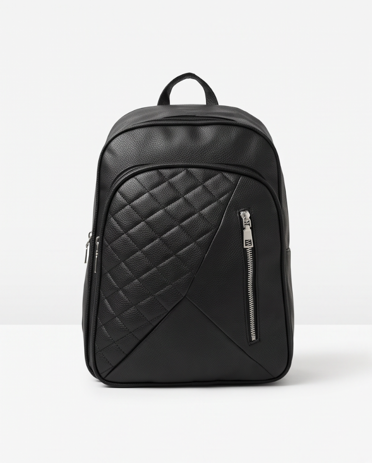 Zaino unisex dettagli cuciture