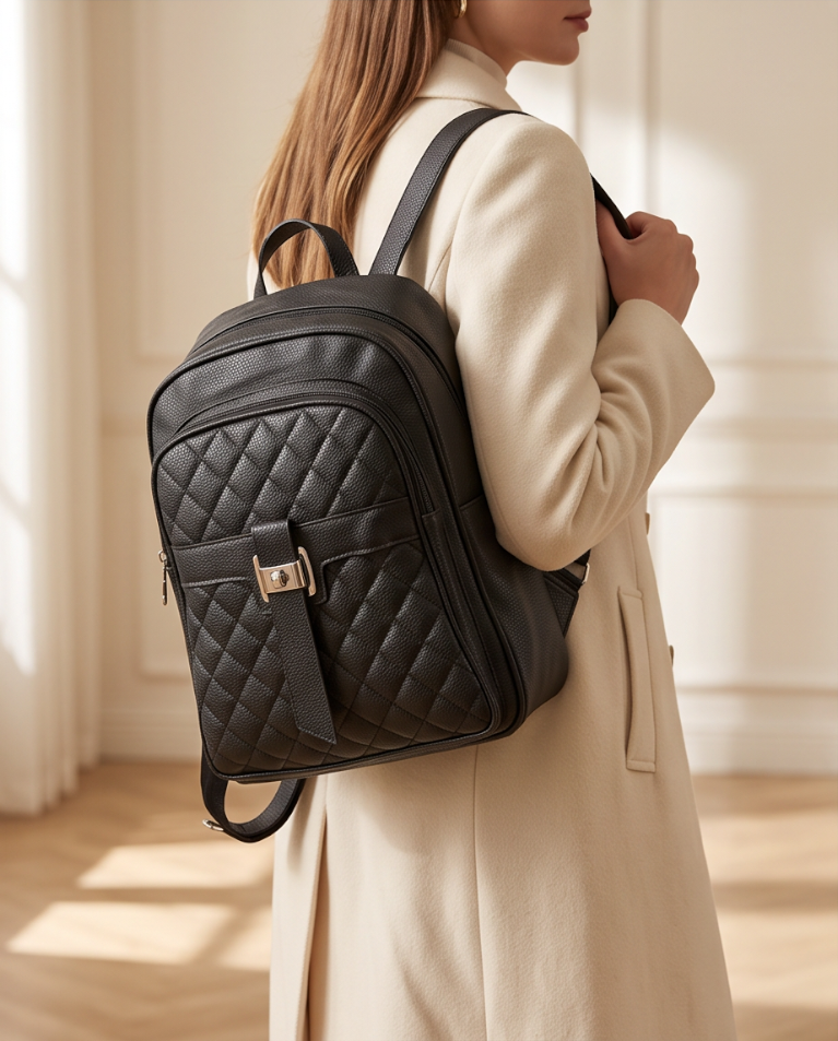 Zaino nero casual unisex