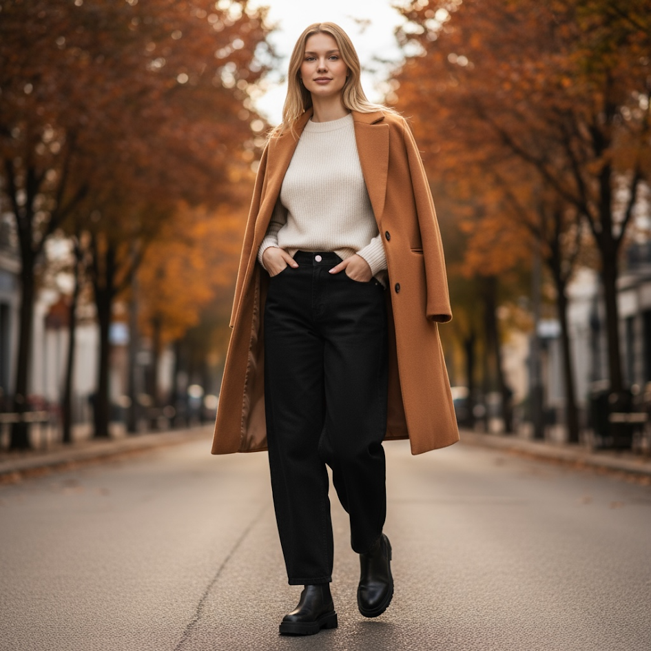Jeans nero ballon elasticizzato donna