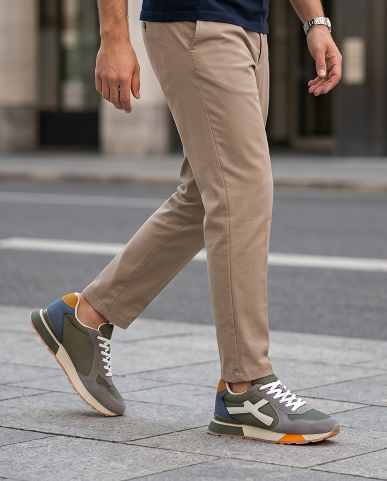 Sneakers modello premiata uomo