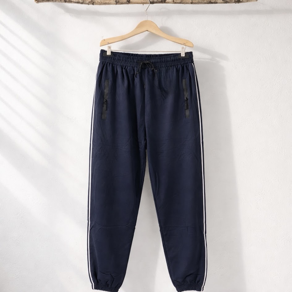 Pantalone leggero tuta uomo economico con polsino