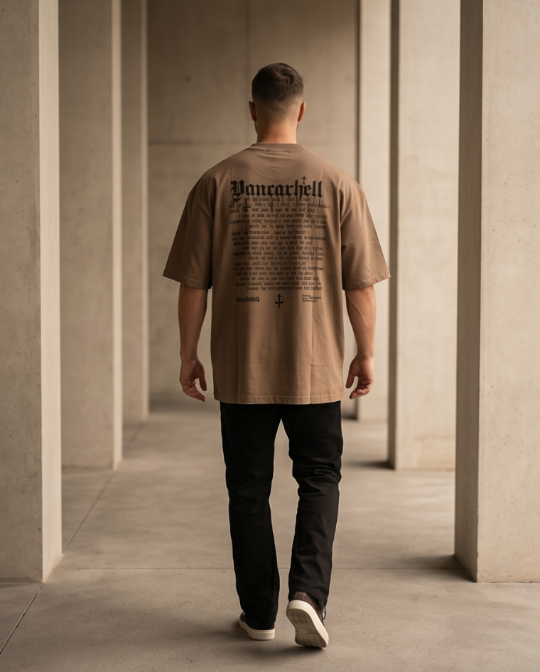 T-shirt uomo vestibilità morbida con stampa