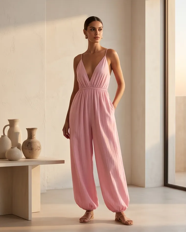 Tutone ballon tuta casual donna