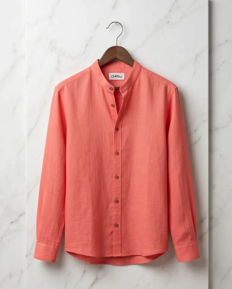 Camicia 100% puro lino uomo