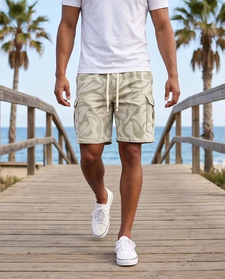 Bermuda cargo estivo uomo