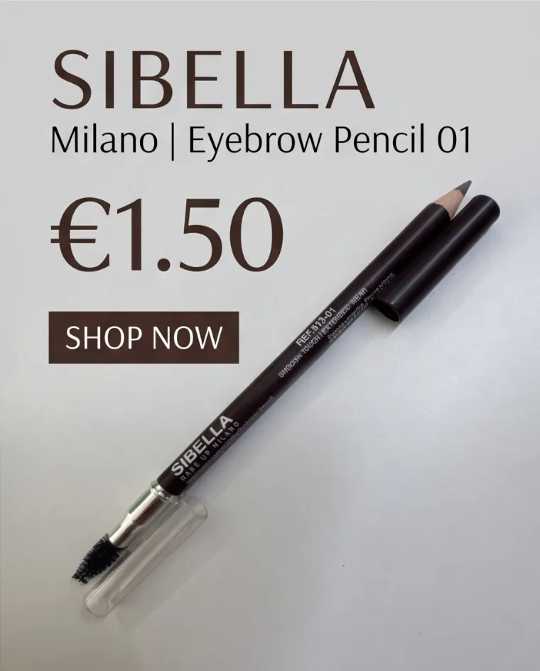 Matita per sopracciglia marrone scuro 01 make up milano