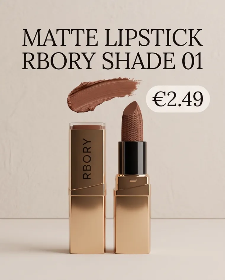 Rossetto matte 24H marrone 01