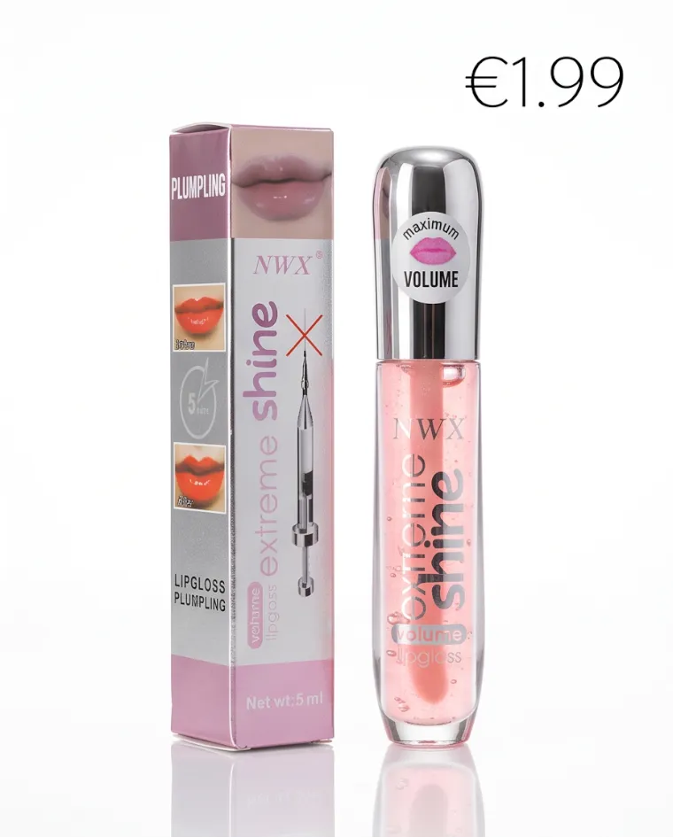 Lucida labbra volumizzante effetto pluming rosato