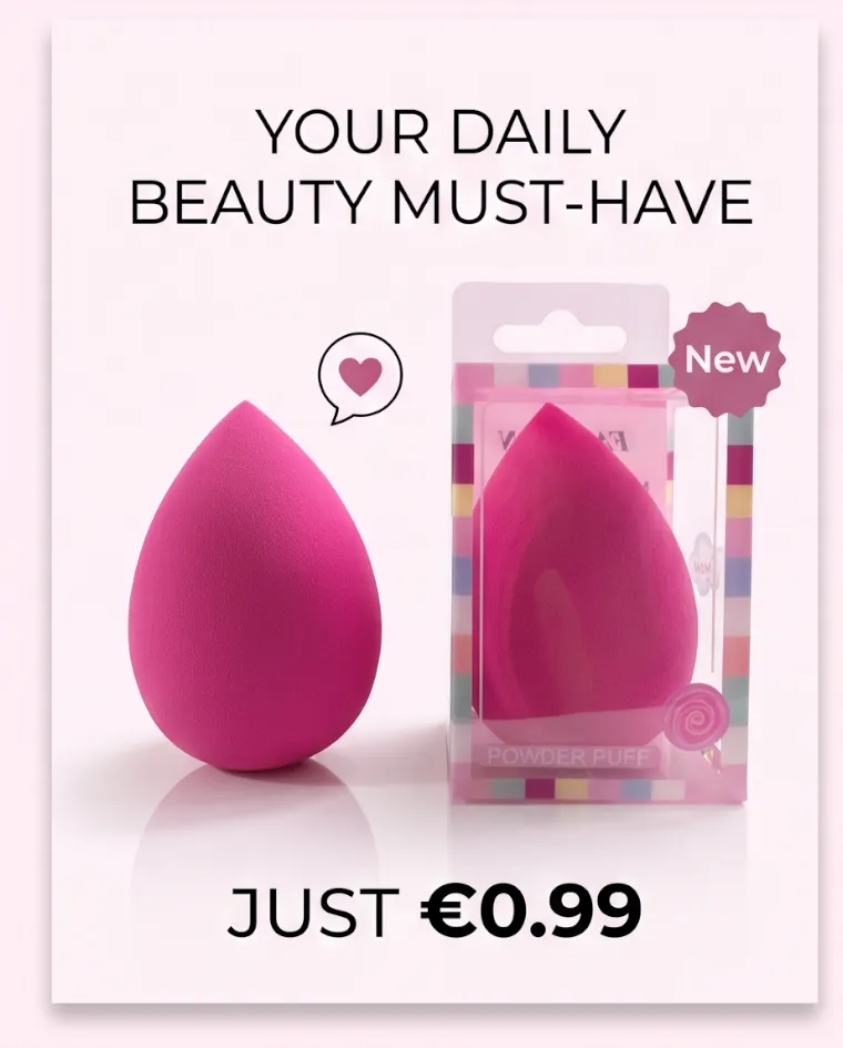Spugna a goccia fucsia donna