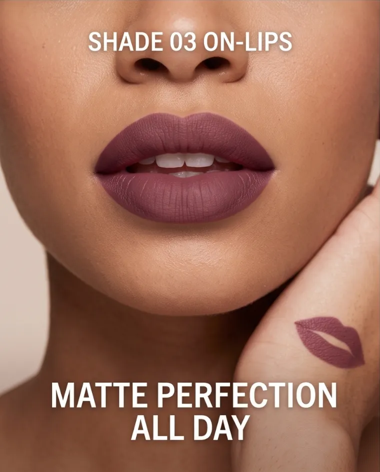 Rossetto liquido matte ink colorazione 03