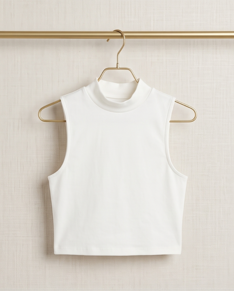 Top corto Zeza cotone Top Quality donna