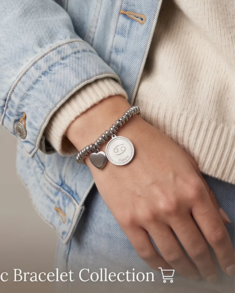 Bracciale segno zodiacale Cancro