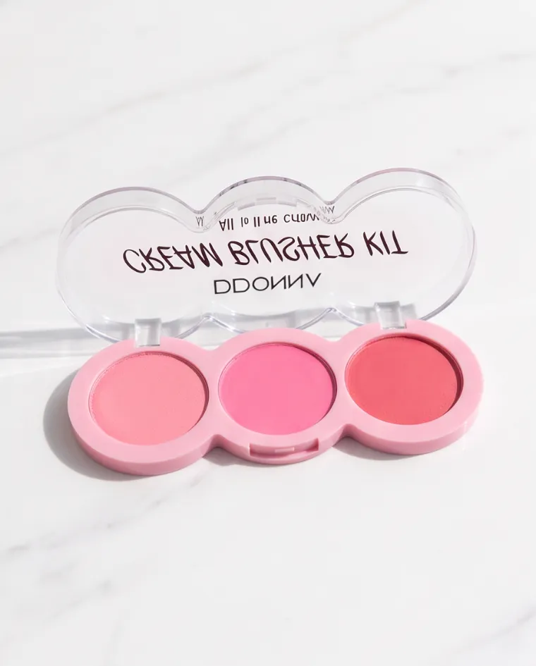 Kit Blusher crema fard colorazione numero 3