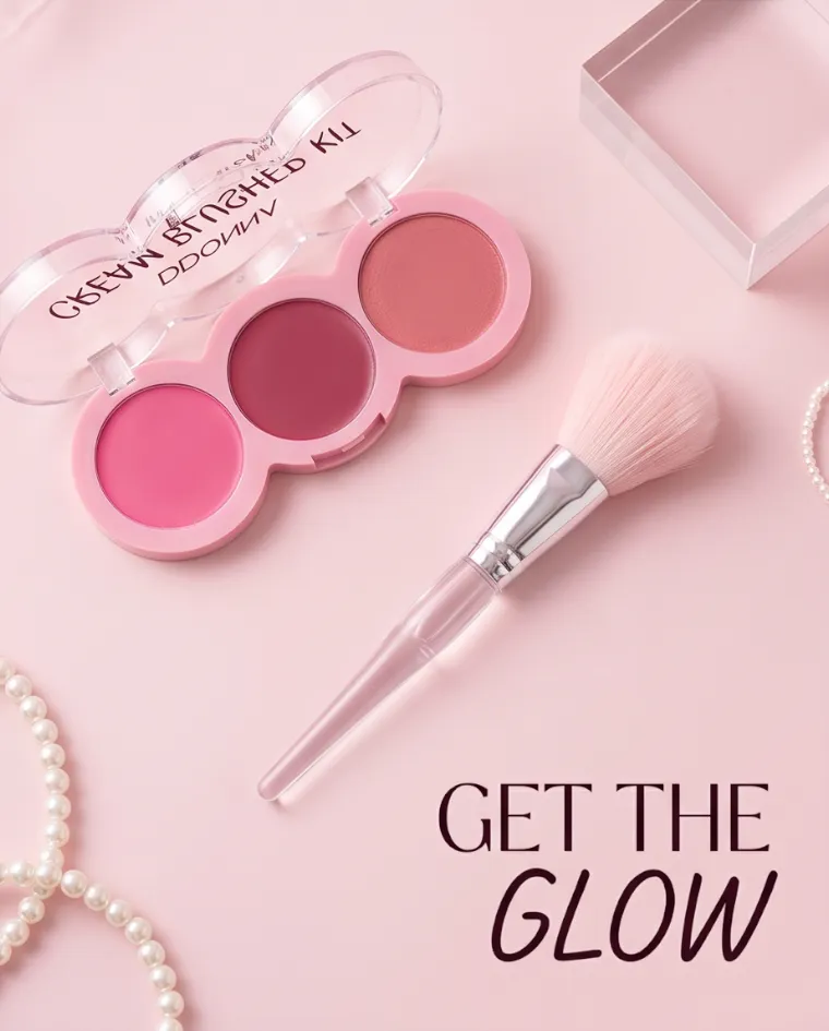 Kit Blasher cream fard colorazione numero 4