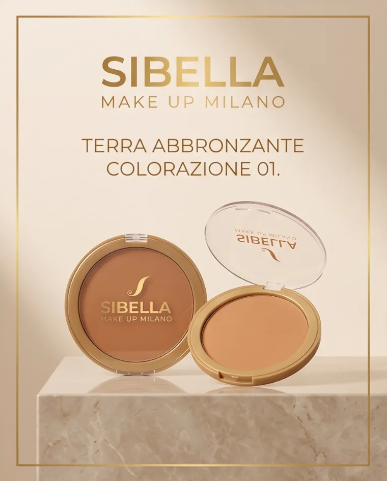 Terra abbronzante Sibella Milano colorazione 01