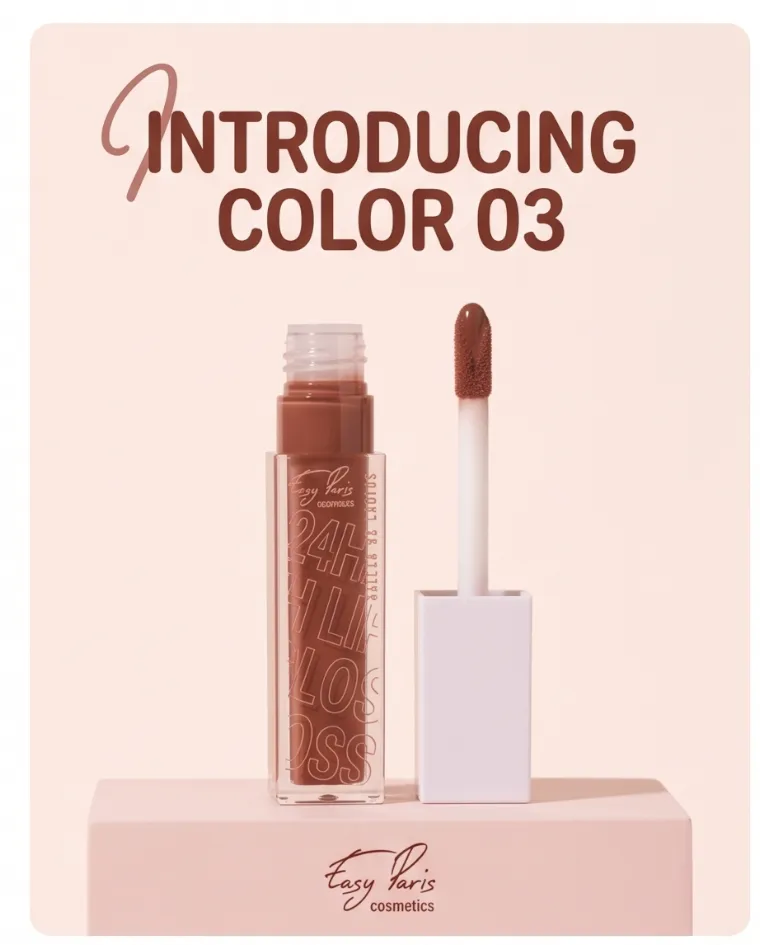 Rossetto liquido lucida labbra 24H Easy Paris color 03