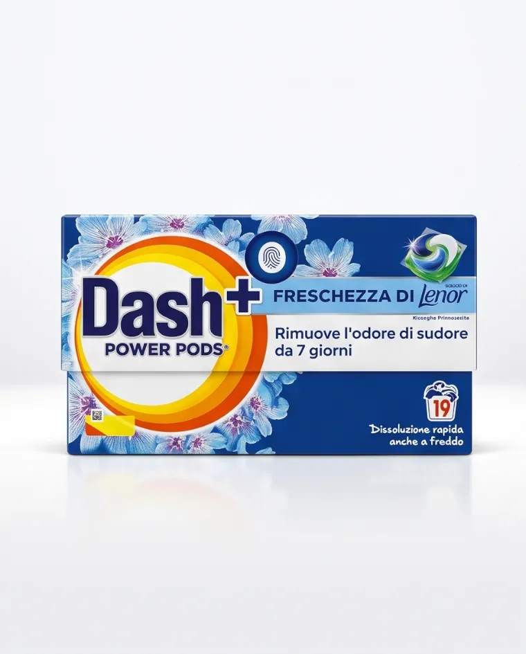 Dash Power Pods + Lenor risveglio primavera 19 capsule