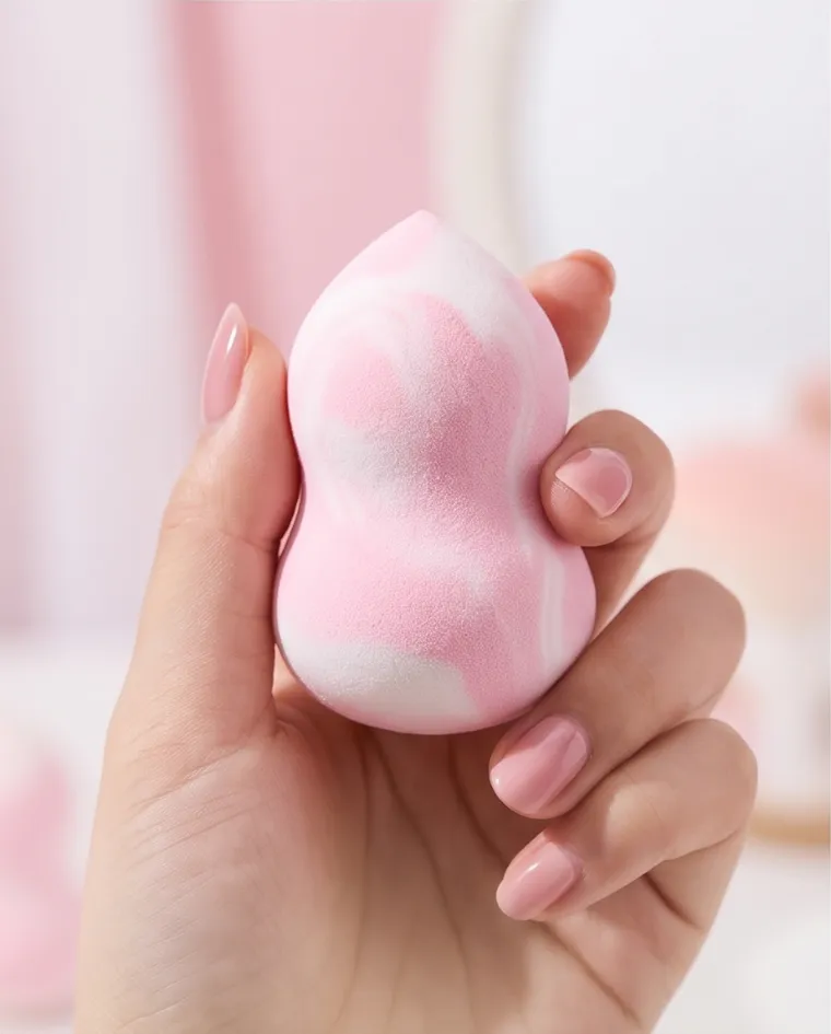 Spugnetta make-up rosa