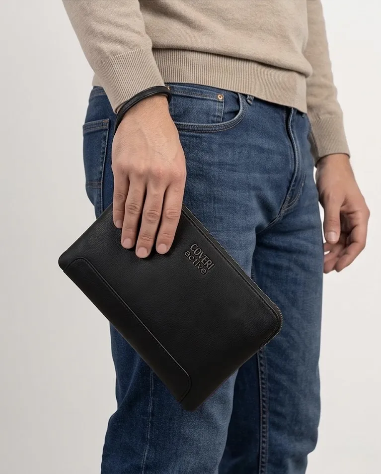 Pochette a mano Coveri Active uomo