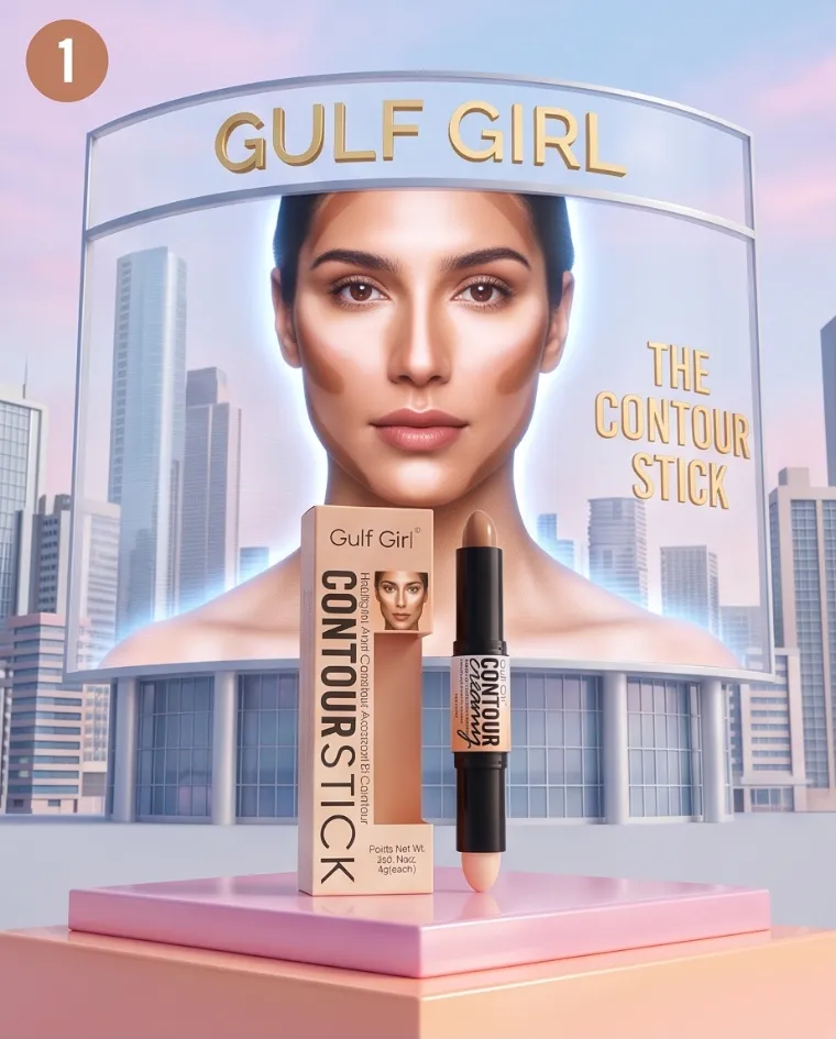 Contouring Gulf Girl stick 2 in 1 colorazione 1