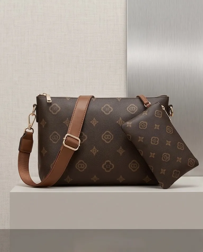 Set tracolla+ pochette a mano Coveri world donna