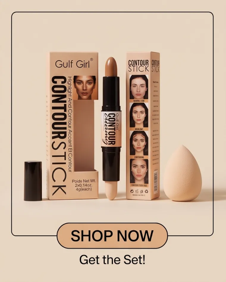 Contouring Gulf Girl doppio stick colorazione 4