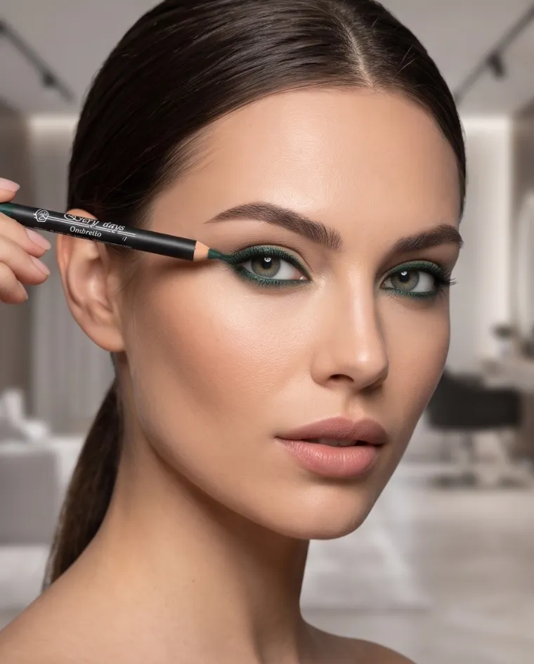 Matita per occhi make up italia ombretto verde 11