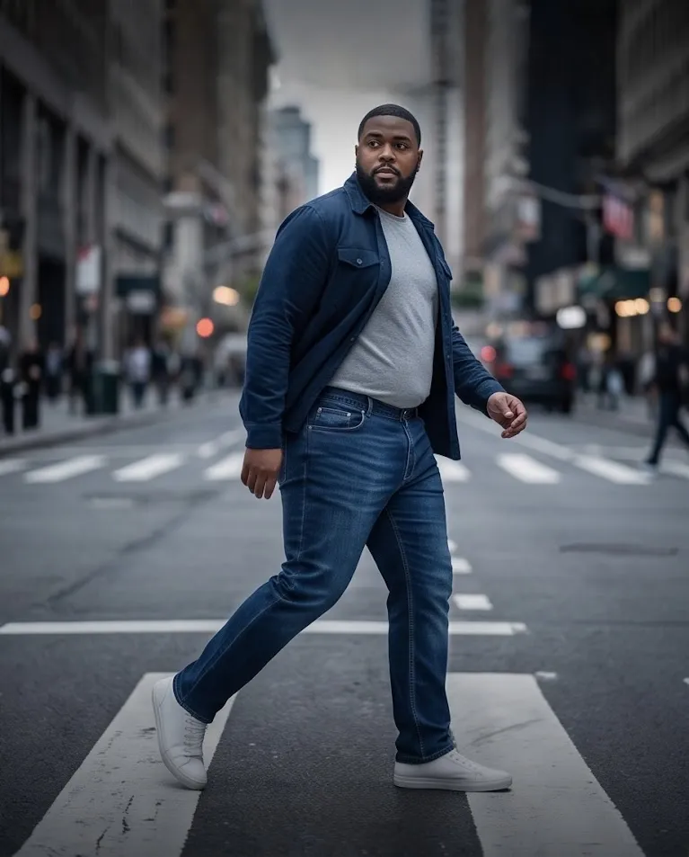 Jeans uomo elasticizzato vestibilità sagomata
