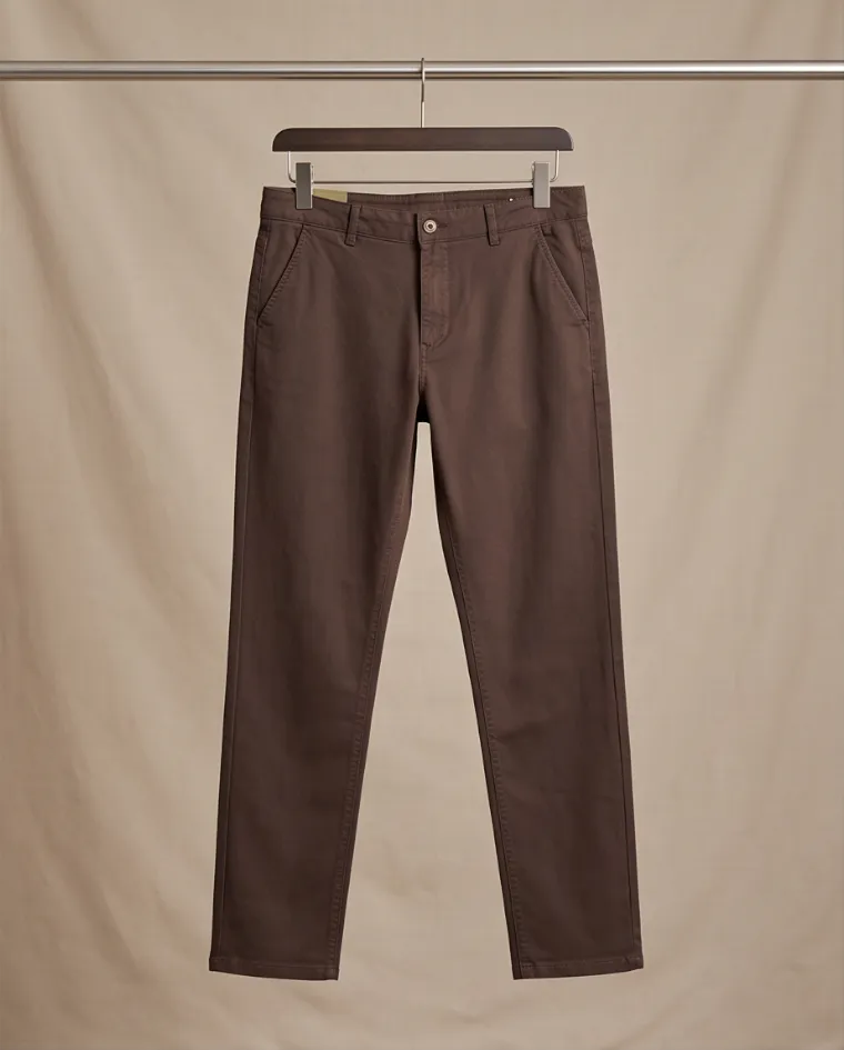 Pantalone casual semi elasticizzato vestibilità sagomata