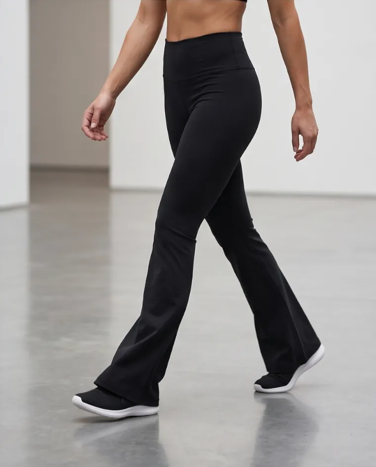 Leggings zampa caldo cotone media stagione