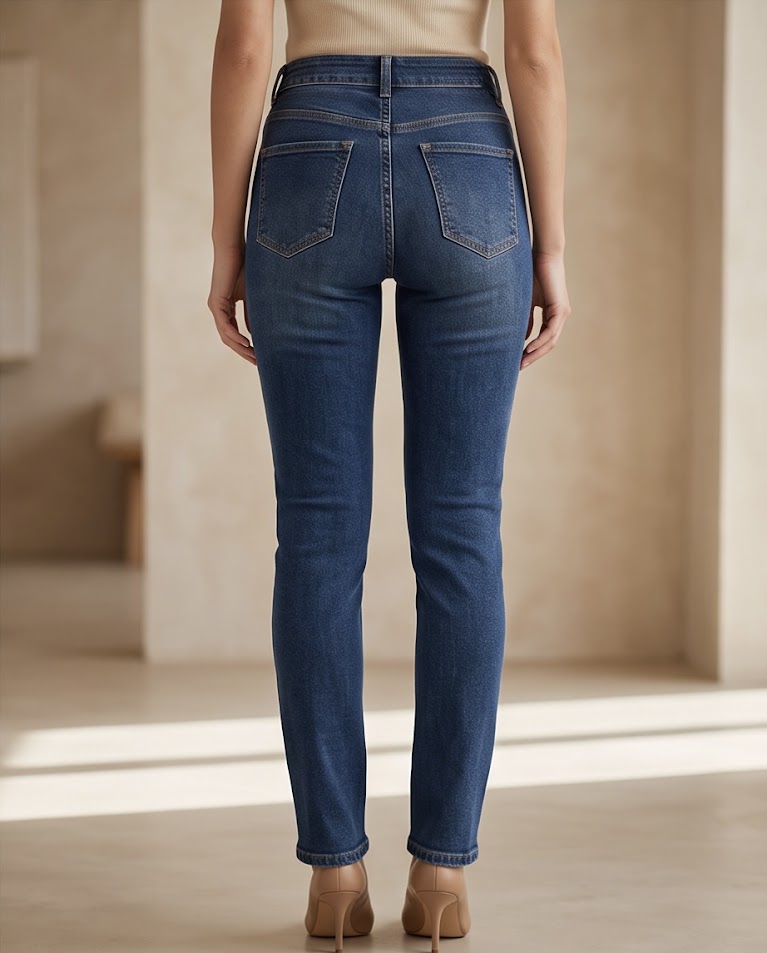 jeans curvy sagomato donna