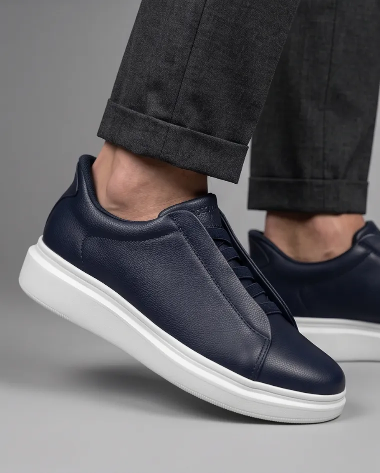Scarpa casual Uomo lacci fissi elegante sportiva