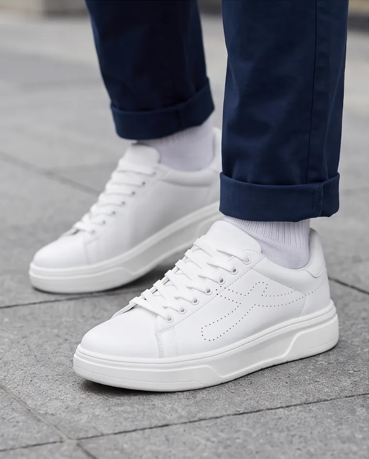 Scarpe plat casual uomo eleganti sportive