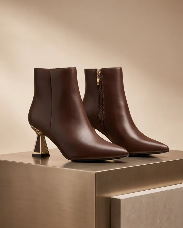 Tronchetto tacco 7 scarpe eleganti donna