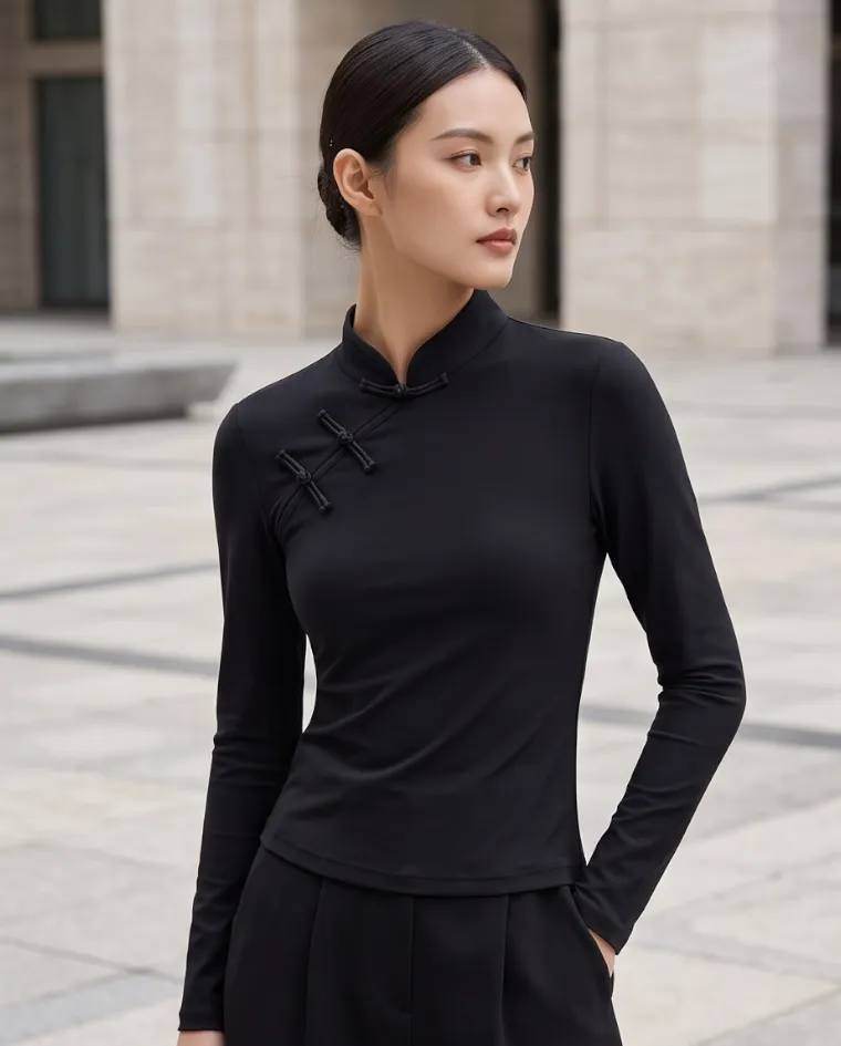 Sotto giacca sagomato coreano tessuto effetto lycra