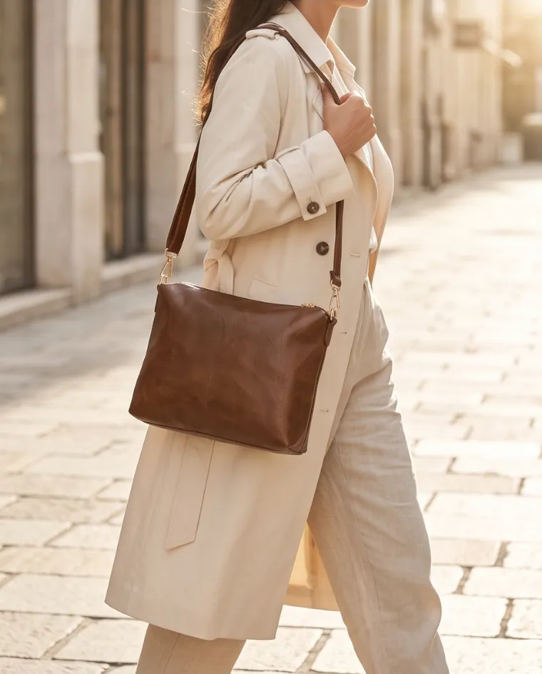Tracolla media borsa casual donna